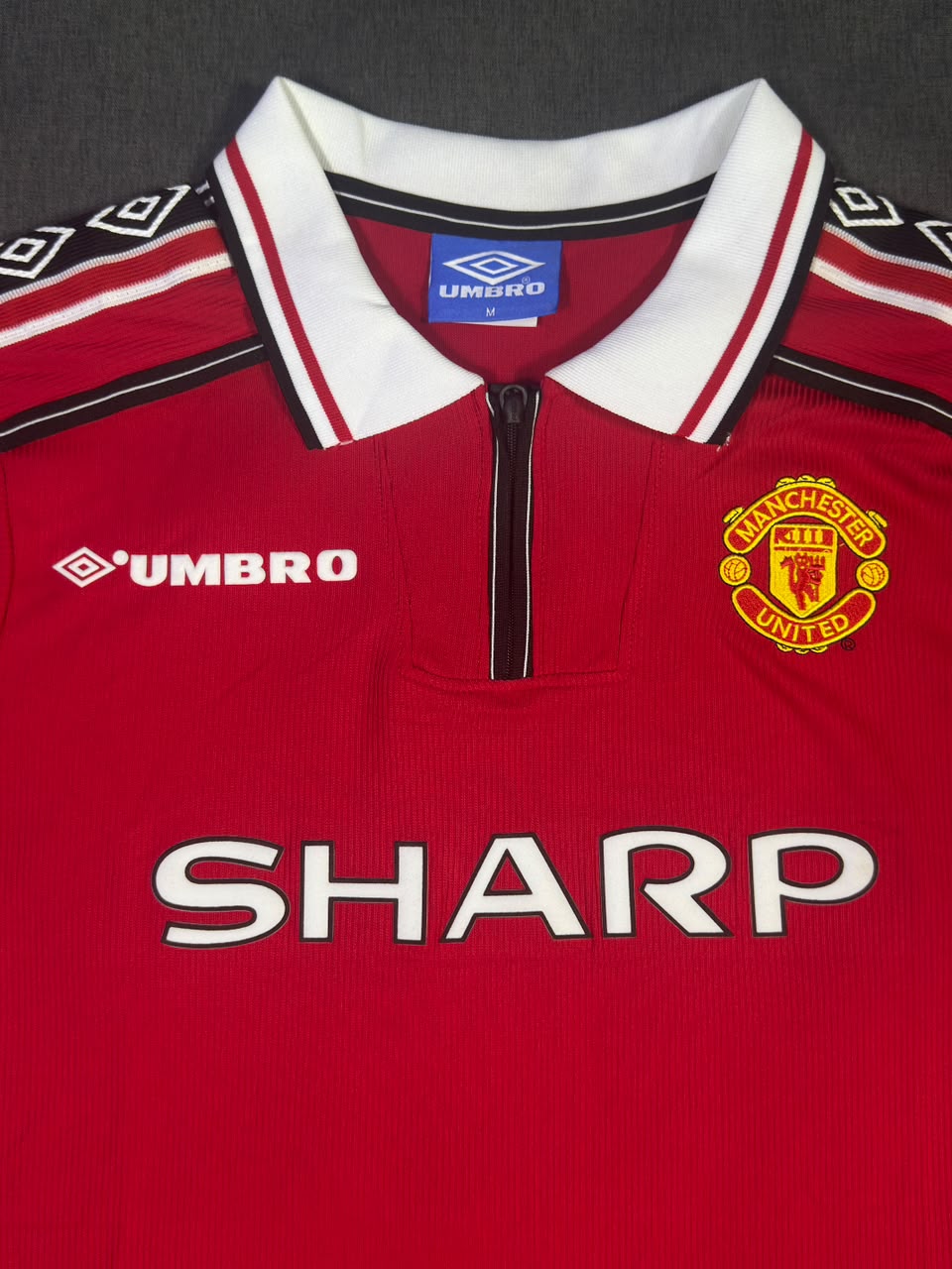 1998-1999 Manchester united home — photo 2 of 4