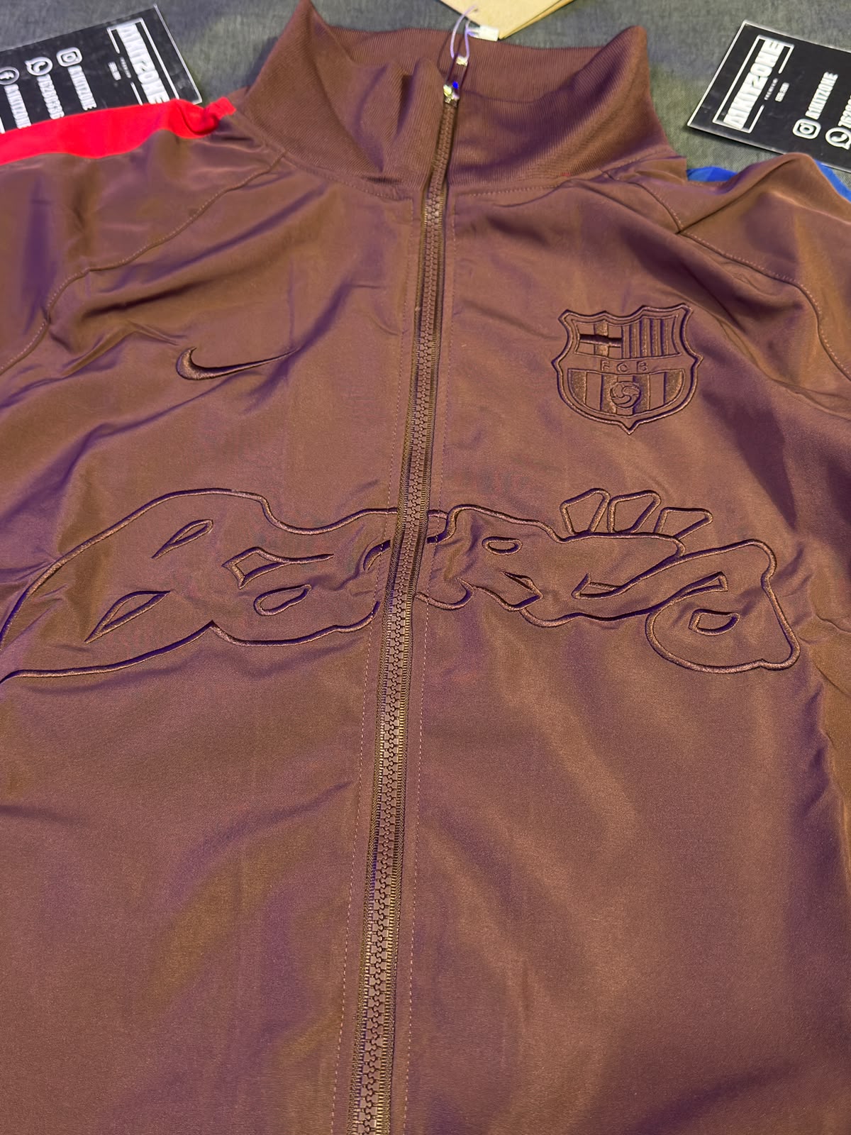 FC Barcelona X Cactus jack retro zip anthem jacket — photo 3 of 5
