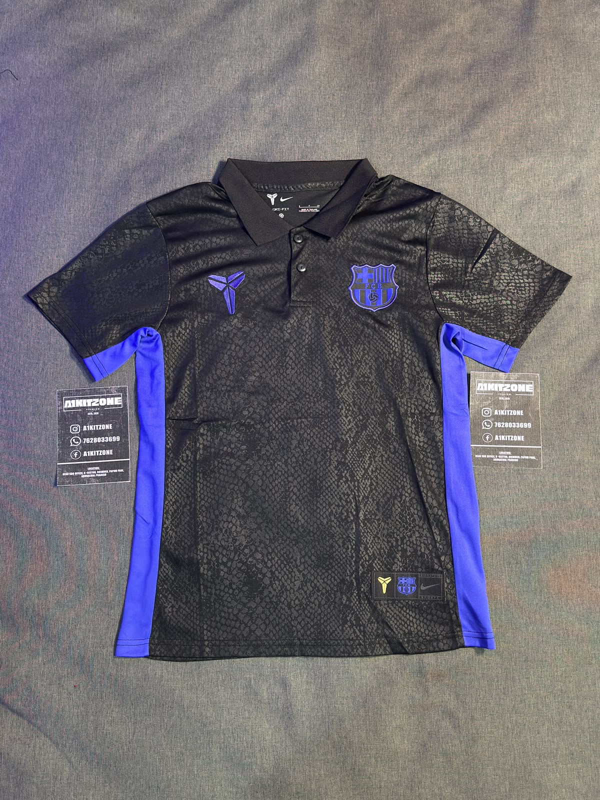 FC Barcelona Black Snakeskin
