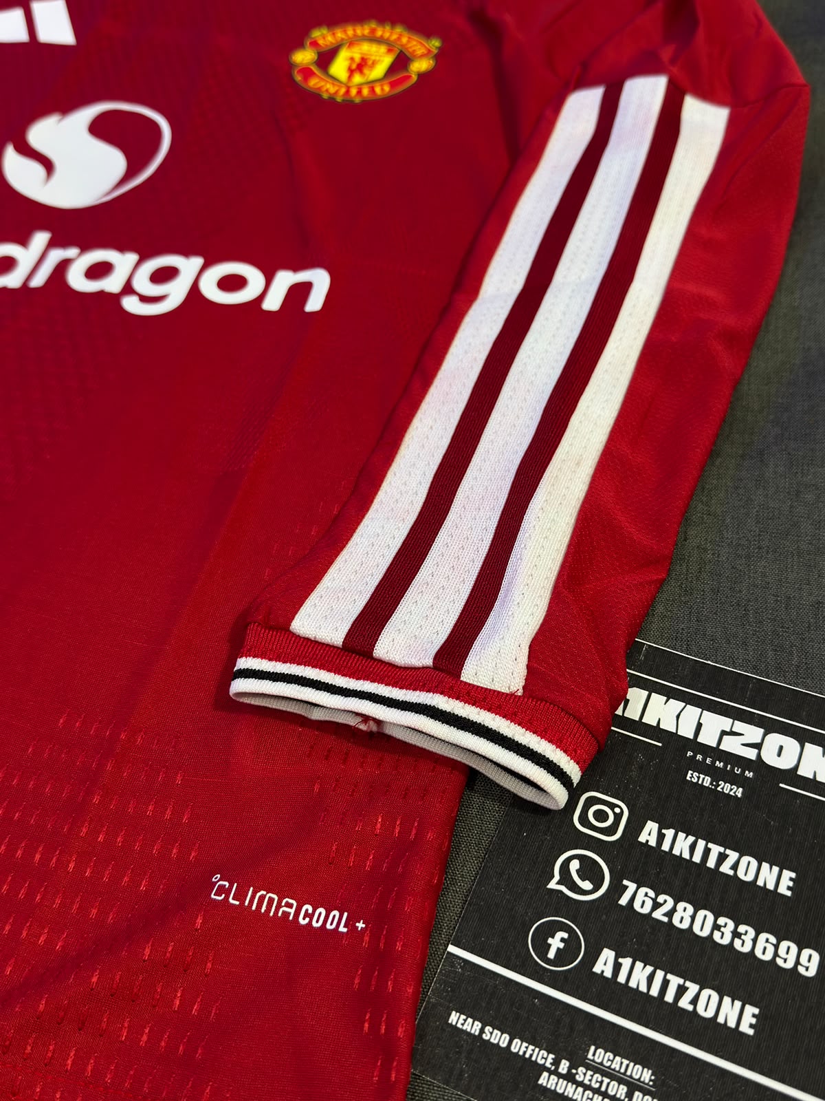 26/27 Manchester United home/Full Sleeve — photo 3 of 5