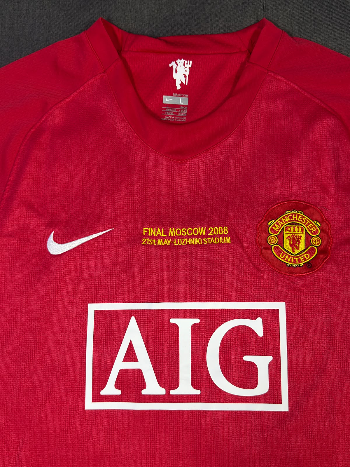 2007-08 Manchester united home — photo 2 of 6
